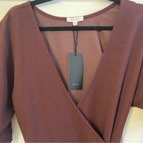 VETTA The Convertible Wrap Tie Dress - Picture 6 of 6